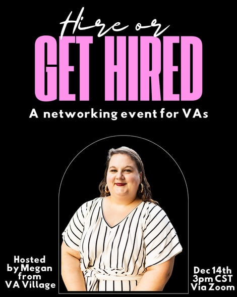 EVENT PROMO - HIRE OR GET HIRED
